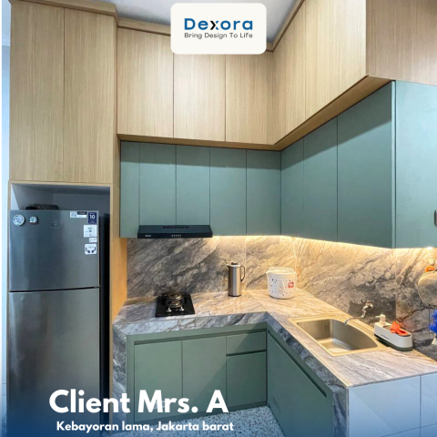 Kitchen set Elegan dan Timeless